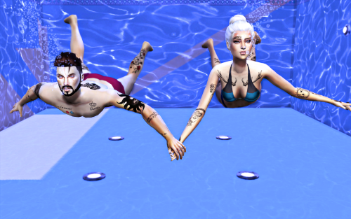 Pool Poses Sims 4